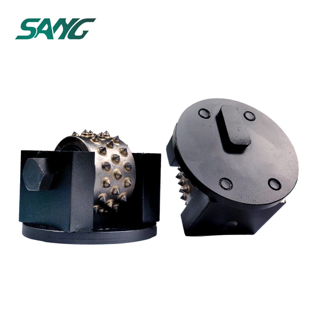 Martillo de arbusto de molienda de diamante redi lock de 3 pulgadas para amoladora de piso husqvarna