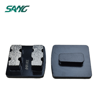 redi lock husqvarna scanmaskin moler zapatos bloque segmento terrazo piso de concreto